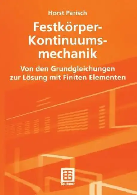 Cover of Festkörper-Kontinuumsmechanik