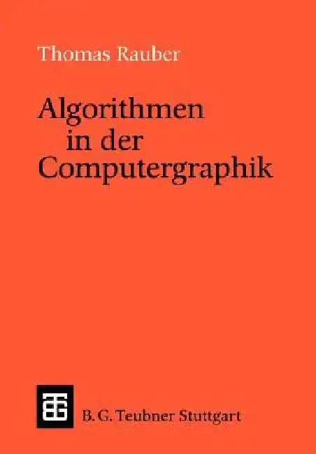 Cover of Algorithmen in Der Computergraphik