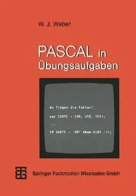 Cover of Pascal in Übungsaufgaben