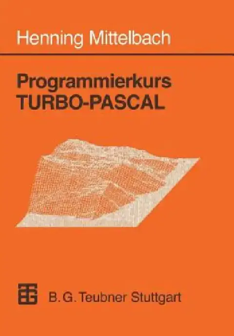 Cover of Programmierkurs Turbo-Pascal