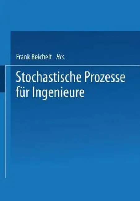 Cover of Stochastische Prozesse Für Ingenieure