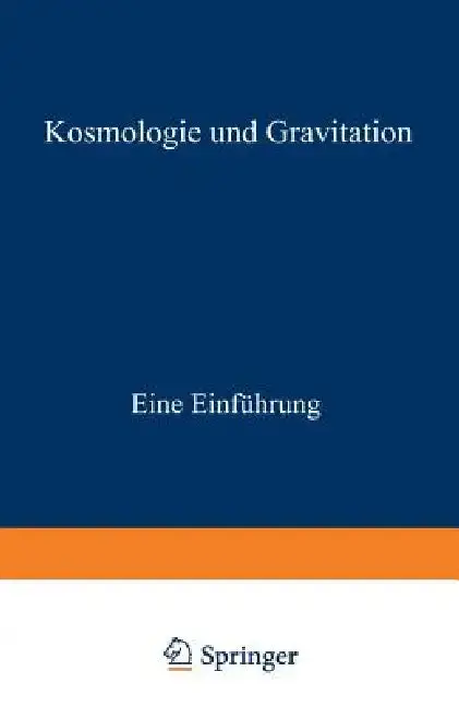 Cover of Kosmologie Und Gravitation