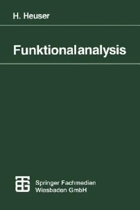 Cover of Funktionalanalysis
