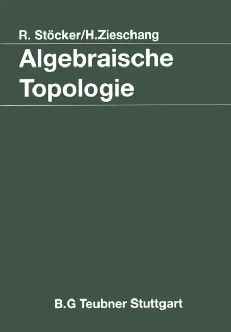 Cover of Algebraische Topologie
