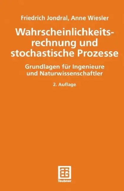 Cover of Wahrscheinlichkeitsrechnung Und Stochastische Prozesse