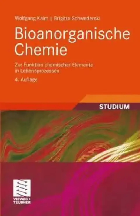 Cover of Bioanorganische Chemie
