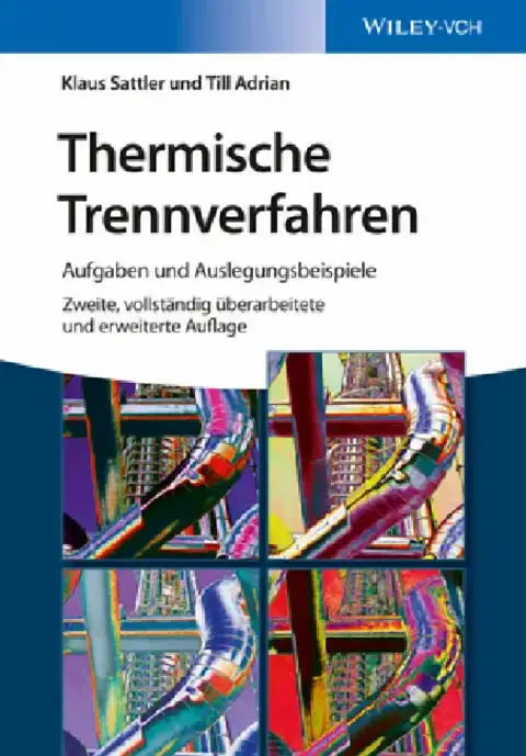 Cover of Thermische Trennverfahren