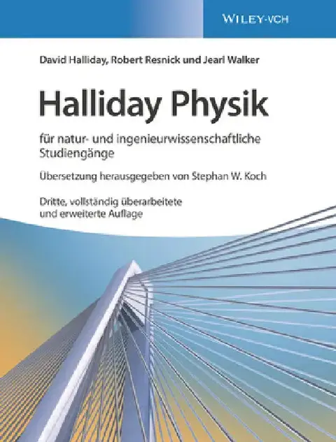 Cover of Halliday Physik f r natur- und ingenieurwissenschaftliche Studieng nge