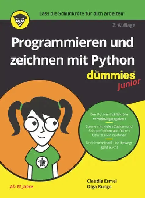 Cover of Programmieren und zeichnen mit Python für Dummies Junior