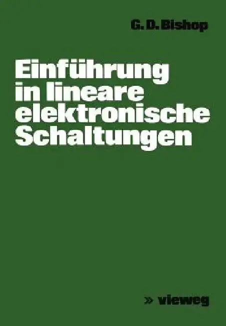 Cover of Einführung in Lineare Elektronische Schaltungen