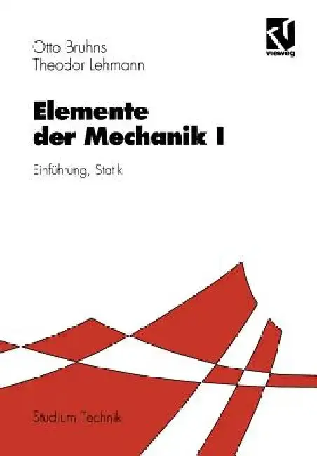 Cover of Elemente Der Mechanik I