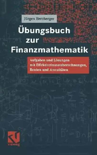Cover of Übungsbuch Zur Finanzmathematik