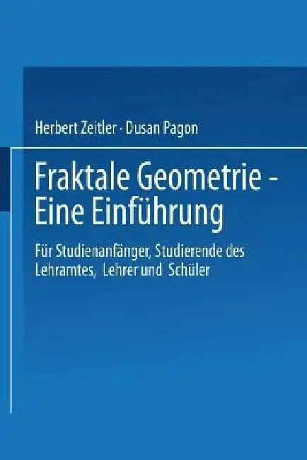 Cover of Fraktale Geometrie -- Eine Einführung