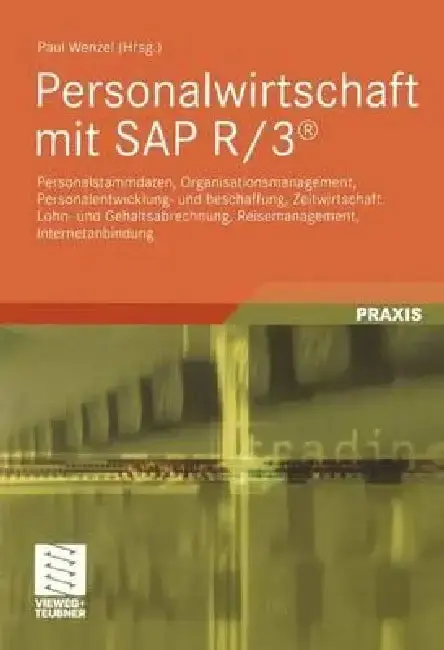 Cover of Personalwirtschaft Mit SAP R/3(r)