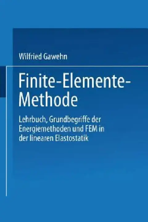 Cover of Finite-Elemente-Methode