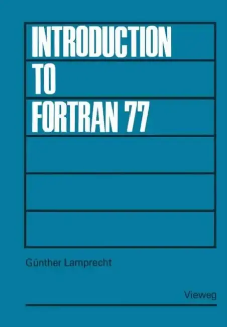 Cover of Introduction to FORTRAN 77