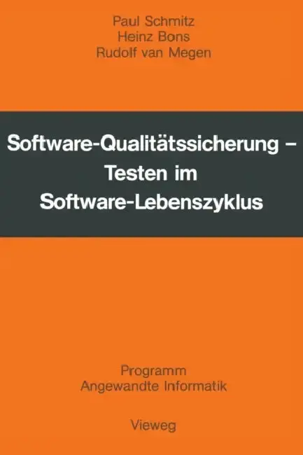 Cover of Software-Qualitätssicherung