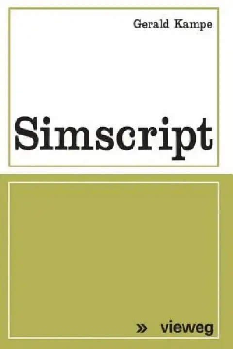 Cover of Simscript