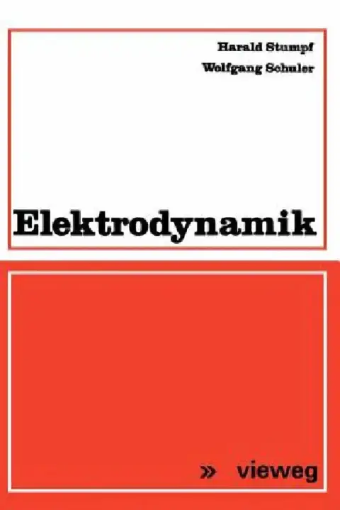 Cover of Elektrodynamik
