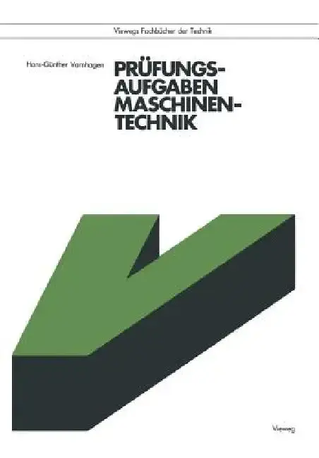 Cover of Prüfungsaufgaben Maschinentechnik