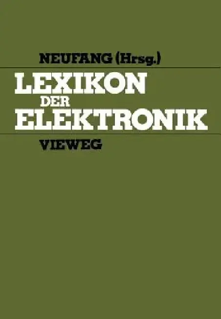 Cover of Lexikon Der Elektronik