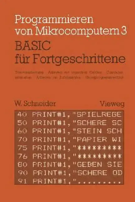 Cover of Basic Für Fortgeschrittene