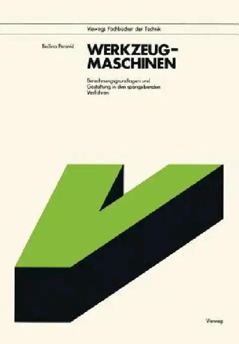 Cover of Werkzeugmaschinen