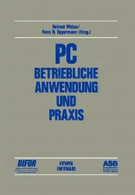 Cover of PC -- Betriebliche Anwendung Und PRAXIS