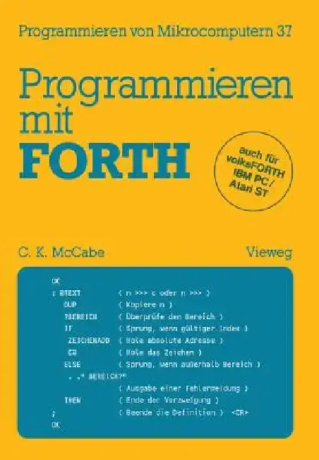 Cover of Programmieren Mit Forth