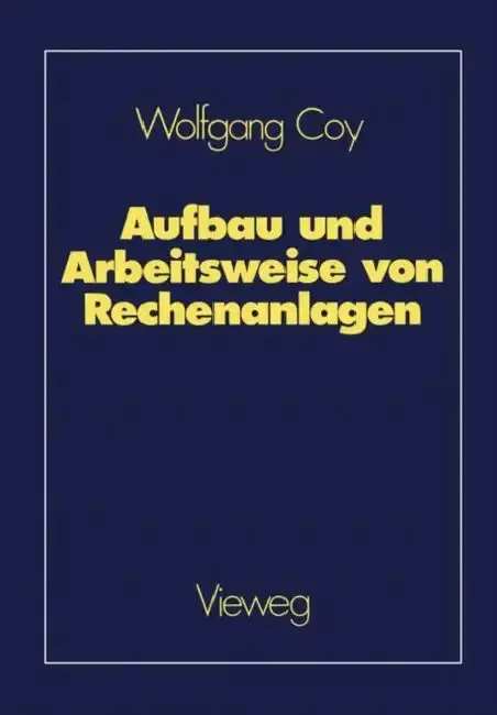 Cover of Aufbau Und Arbeitsweise Von Rechenanlagen