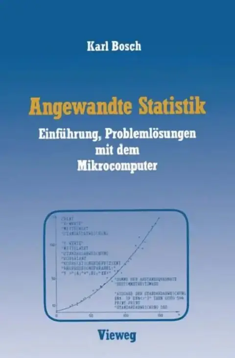 Cover of Angewandte Statistik