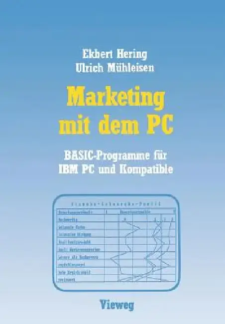 Cover of Marketing Mit Dem PC