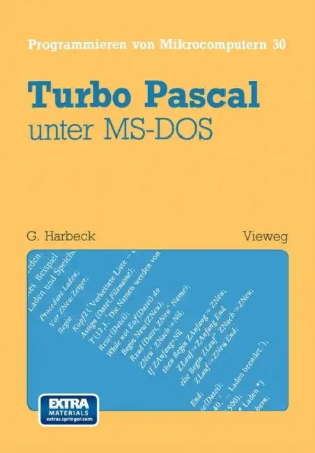 Cover of Turbo Pascal Unter Ms-DOS