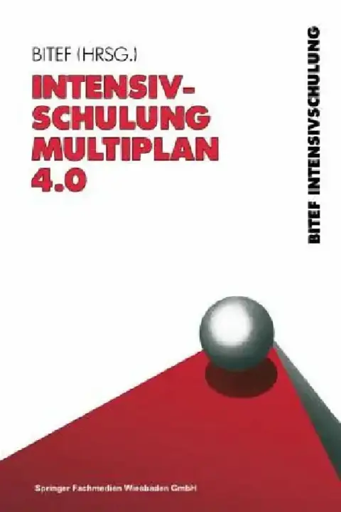 Cover of Intensivschulung Multiplan 4.0