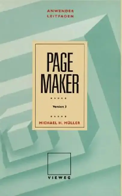 Cover of Anwenderleitfaden PageMaker