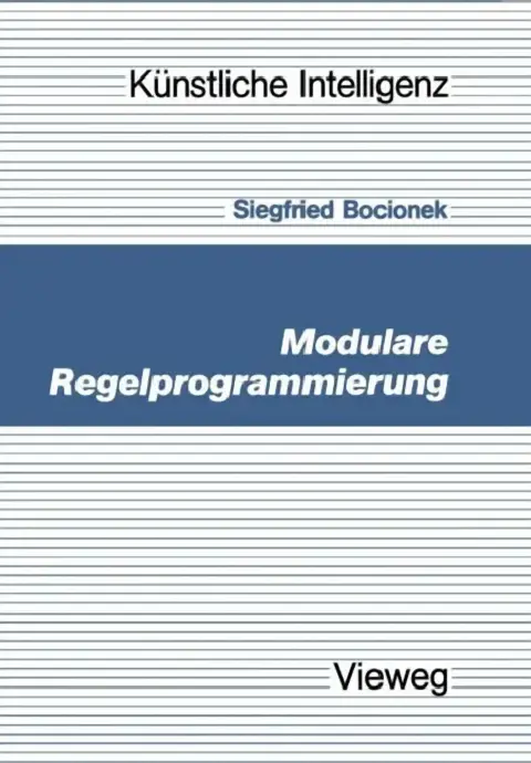 Cover of Modulare Regelprogrammierung