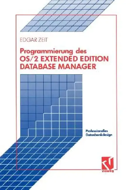 Cover of Programmierung Des OS/2 Extended Edition Database Manager