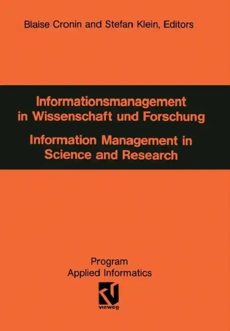 Cover of Informationsmanagement in Wissenschaft Und Forschung