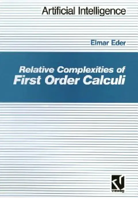 Cover of Relative Complexities of First Order Calculi