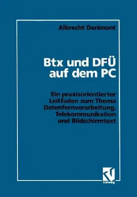 Cover of Btx Und Dfü Auf Dem PC