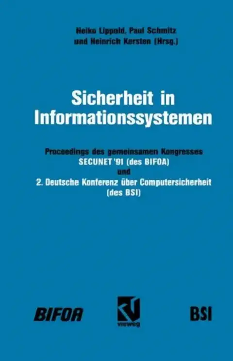 Cover of Sicherheit in Informationssystemen