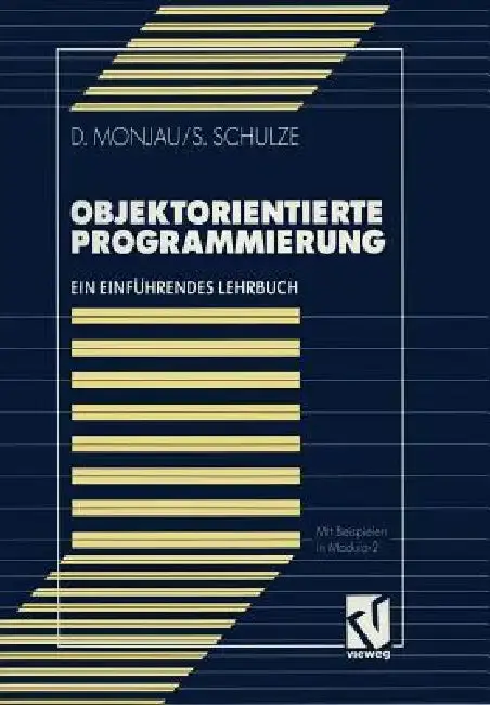 Cover of Objektorientierte Programmierung