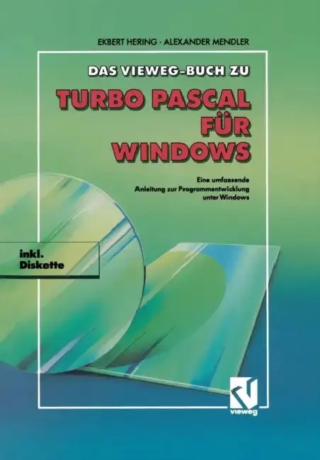 Cover of Das Vieweg Buch Zu Turbo Pascal Für Windows
