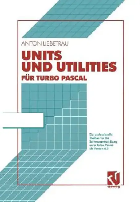 Cover of Units Und Utilities Für Turbo Pascal