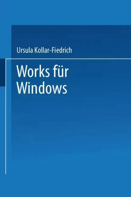 Cover of Works Für Windows