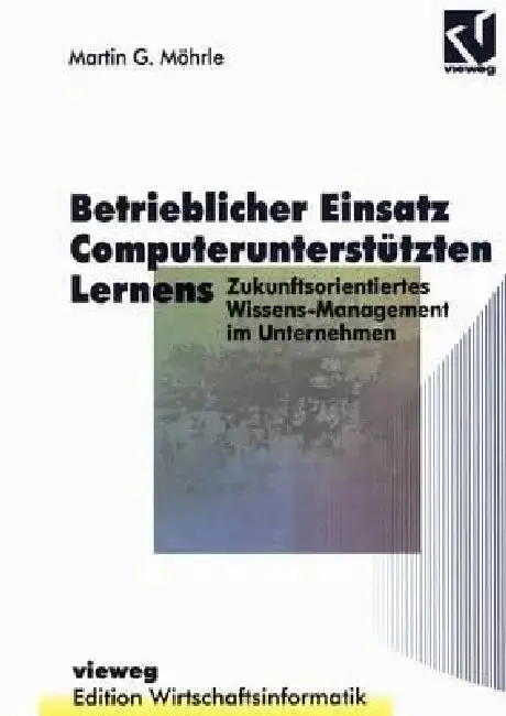 Cover of Betrieblicher Einsatz Computerunterstützten Lernens