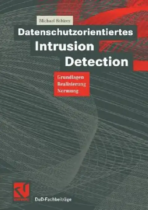 Cover of Datenschutzorientiertes Intrusion Detection