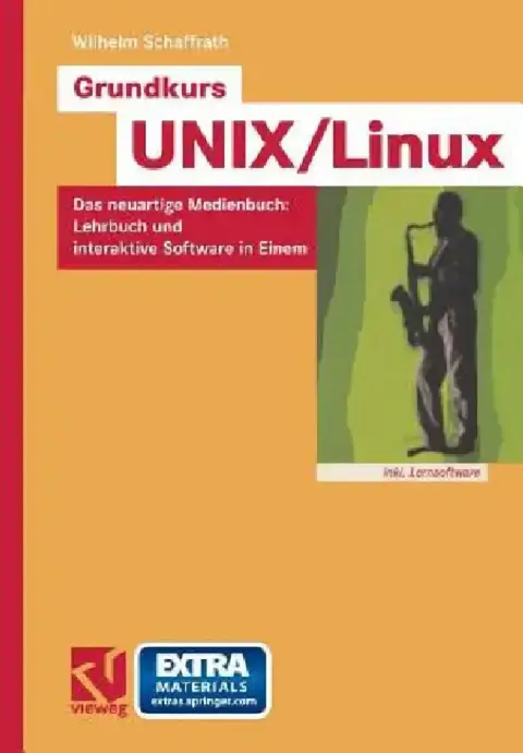 Cover of Grundkurs Unix/Linux