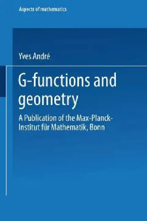 Cover of G-Functions and Geometry