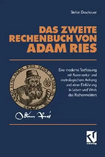 Cover of Das Zweite Rechenbuch Von Adam Ries